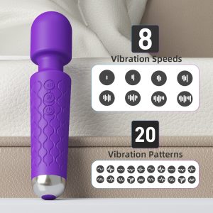 The Wand - 8 Speed - 20 Vibration Wand Vibrator
