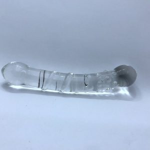 Rippled Glass Dildo